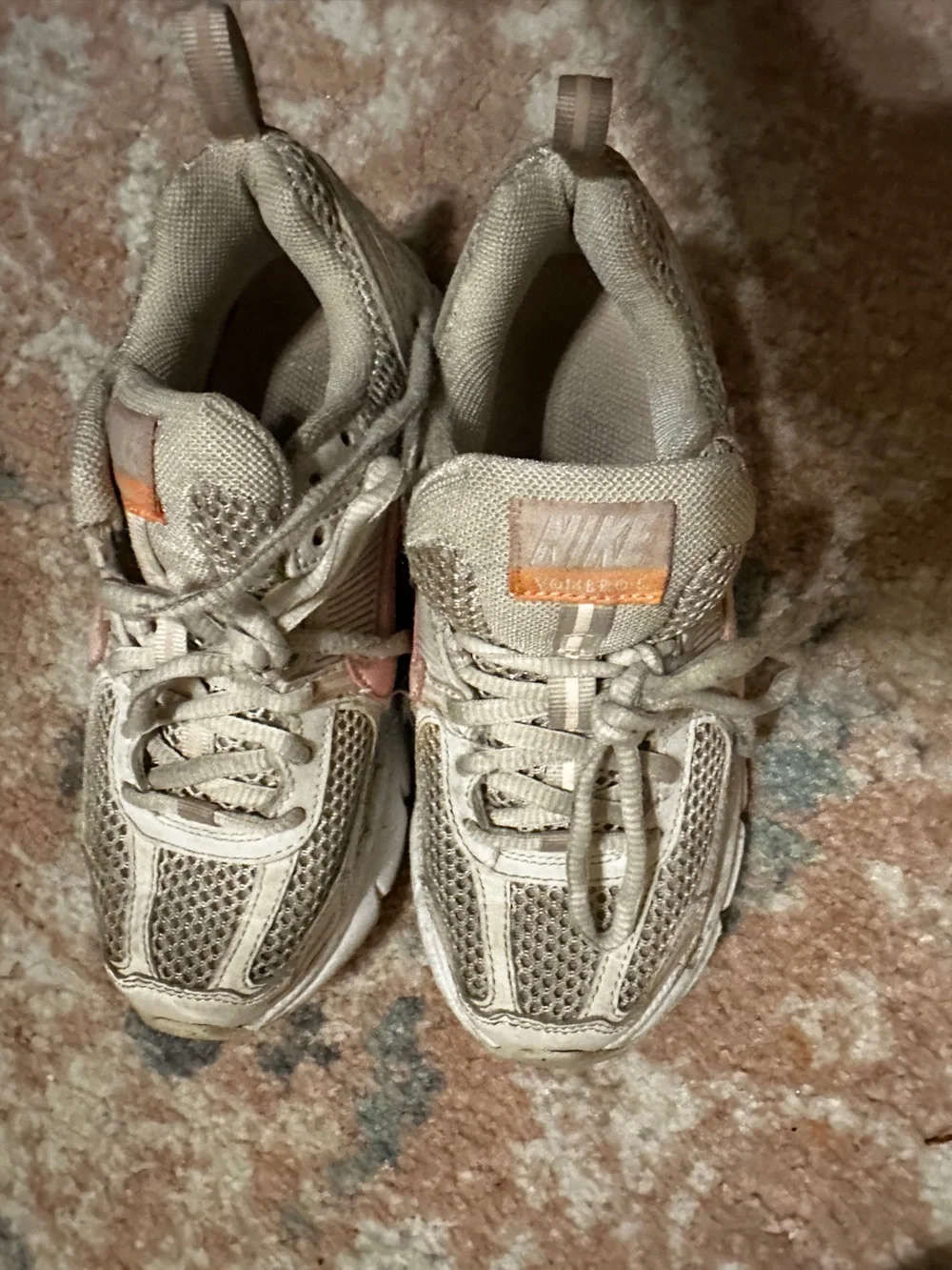 Girls Nike sneakers, ready for the playground